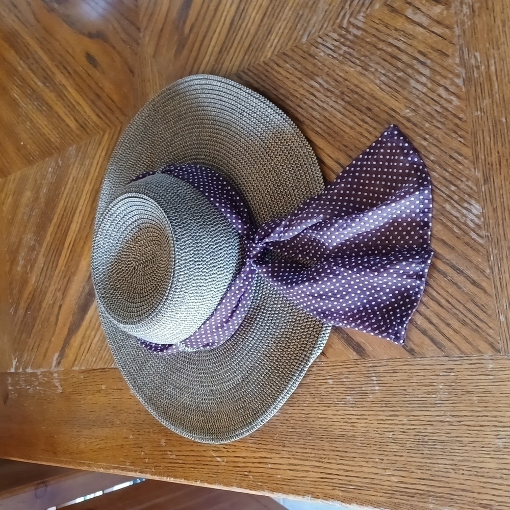 Straw Sun Beach Or Garden Hat